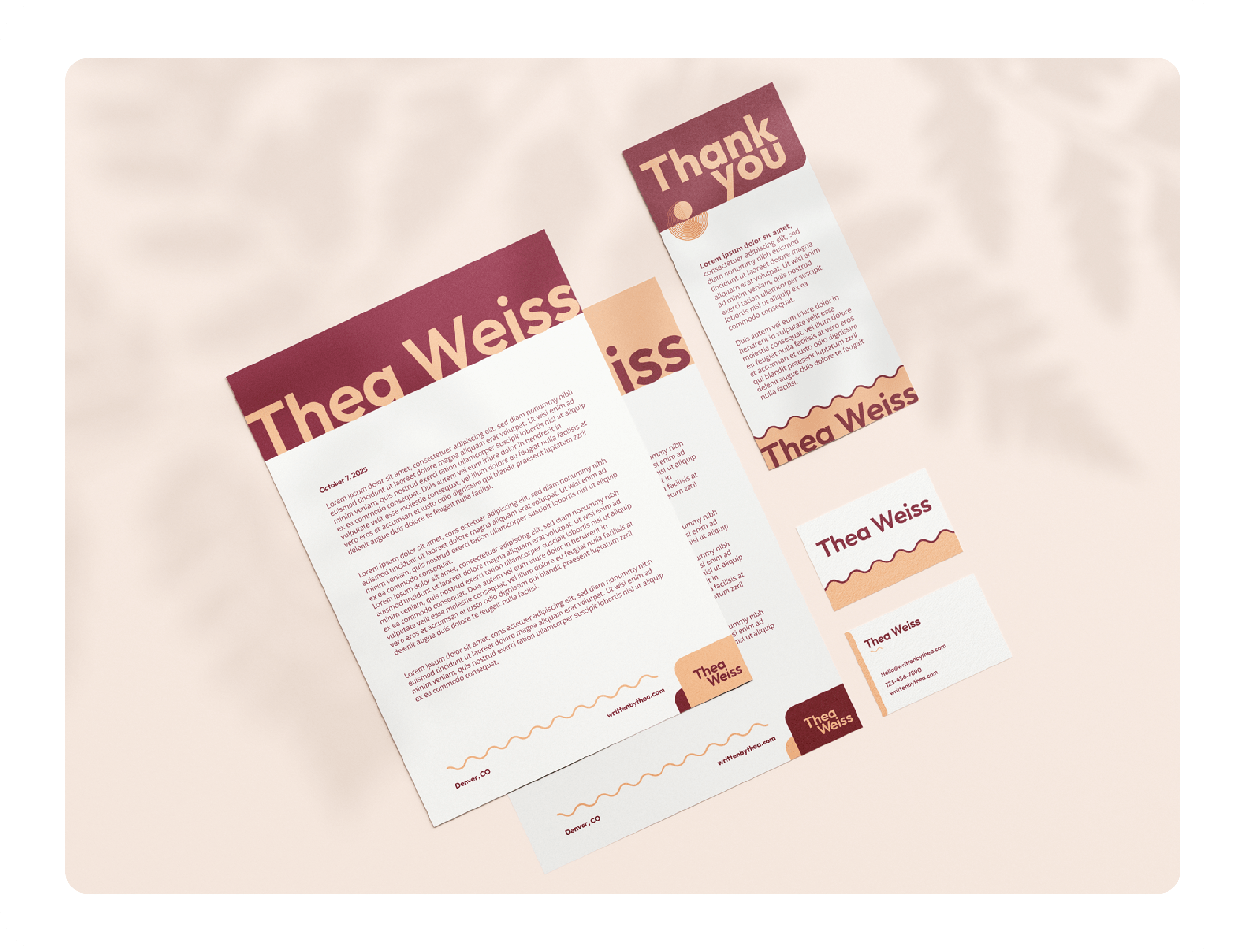 Thea Weiss Stationary