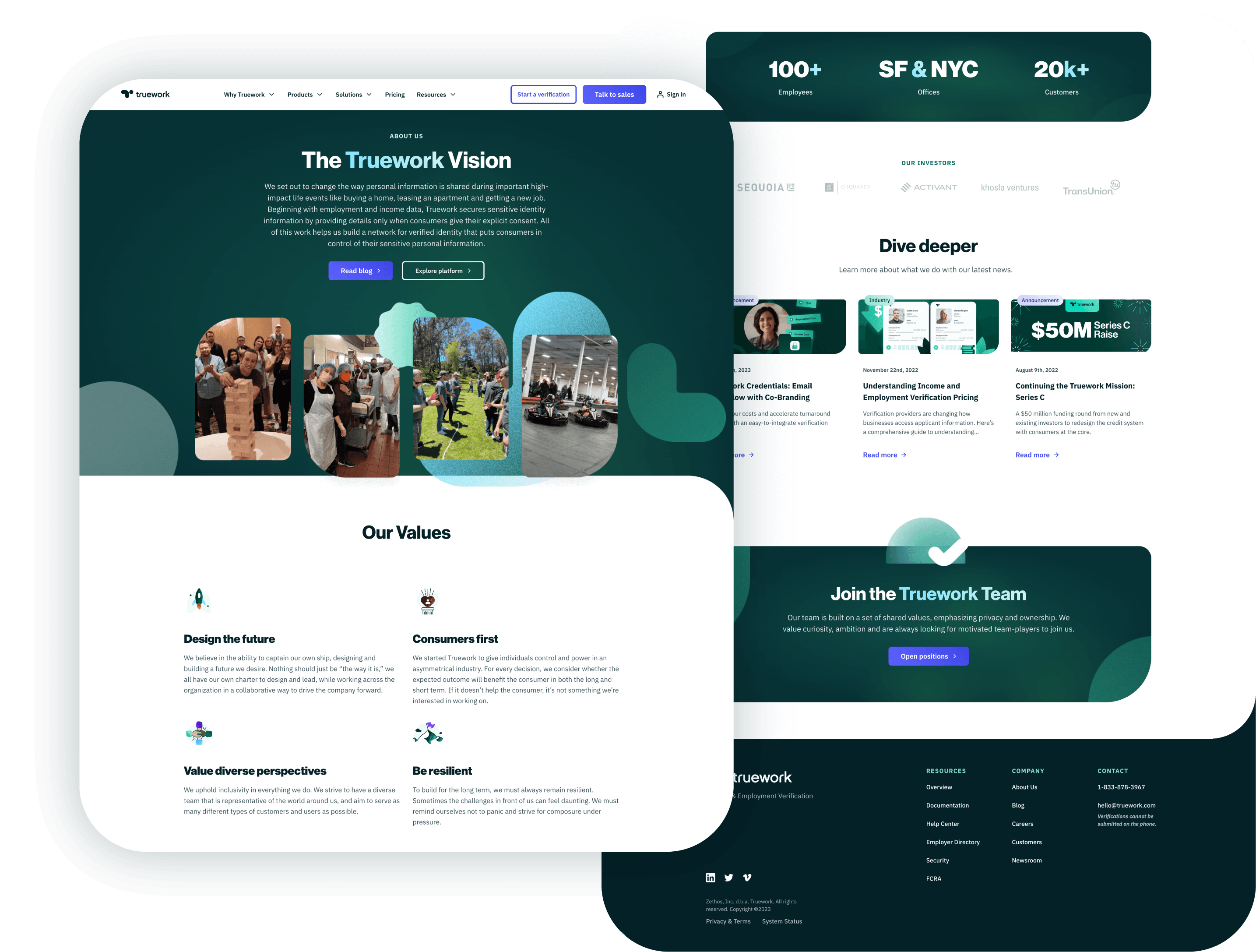 Truework Website About